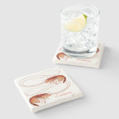 Dessous-de-verre En Pierre Louisiane (Côté)