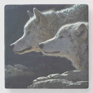 Dessous-de-verre En Pierre Loups