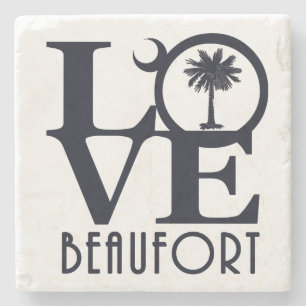 Dessous-de-verre En Pierre LOVE Beaufort SC