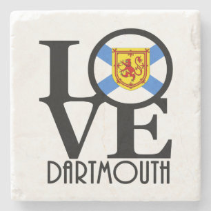 Dessous-de-verre En Pierre LOVE Dartmouth Nouvelle-Écosse