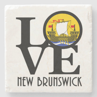 Dessous-de-verre En Pierre LOVE Nouveau-Brunswick Canada