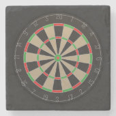 Dessous-de-verre En Pierre Lover Dartboard (Devant)