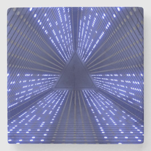 Dessous-de-verre En Pierre lumière brillante (Devant)