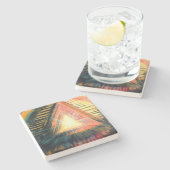 Dessous-de-verre En Pierre Lumière de guérison (Côté)