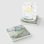 Dessous-de-verre En Pierre LuneEnfant (Côté)