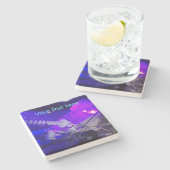 Dessous-de-verre En Pierre Lunokhod (Côté)