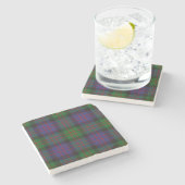 Dessous-de-verre En Pierre MacDonald Tartan (Côté)