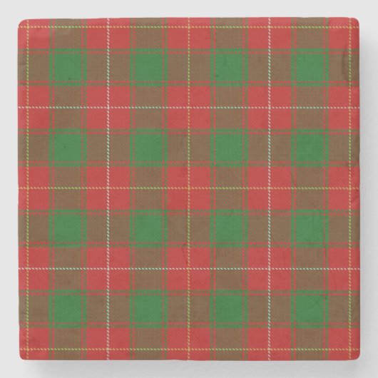 Dessous-de-verre En Pierre Macfie Tartan (Devant)