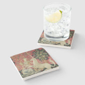 Dessous-de-verre En Pierre Madame et la licorne : 'Sight (Côté)