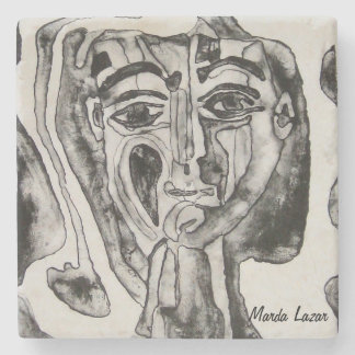 Dessous-de-verre En Pierre Madame Touché