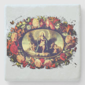 Dessous-de-verre En Pierre Madonna (Devant)