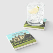 Dessous-de-verre En Pierre Maison Finlaystone du clan écossais MacMillan (Côté)