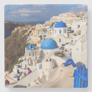 Dessous-de-verre En Pierre Maisons grecques traditionnelles