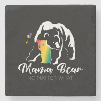 Dessous-de-verre En Pierre Maman Fière Peu importe ce que LGBTQ Maman Pride M