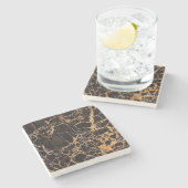 Dessous-de-verre En Pierre Marbre (Côté)