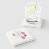 Dessous-de-verre En Pierre Mariage (Côté)