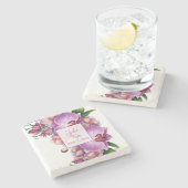 Dessous-de-verre En Pierre Mariage (Côté)