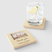 Dessous-de-verre En Pierre Mariage Ulm Minster Allemagne Farida Greenfield (Côté)