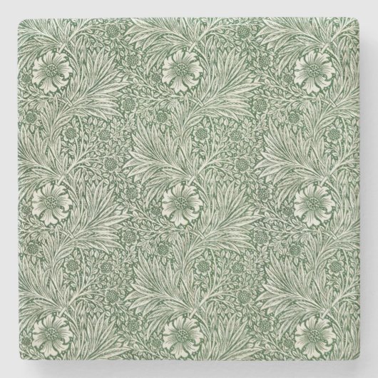 Dessous-de-verre En Pierre Marigold (par William Morris) (Devant)