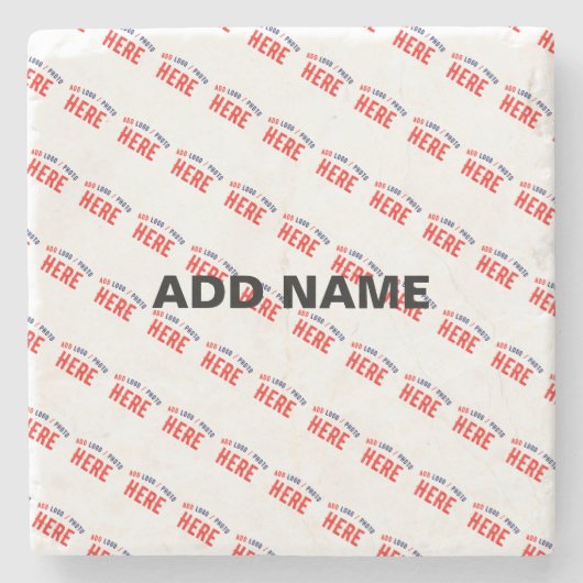 DESSOUS-DE-VERRE EN PIERRE MARQUE BLANCHE MODERNE ET PERSONNALISABLE VÉRIFIÉE (Devant)