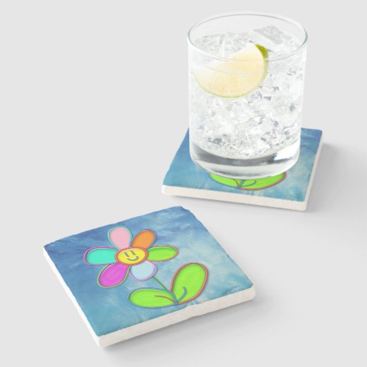 Dessous-de-verre En Pierre Mars 2020 - Désir de liberté - (Côté)