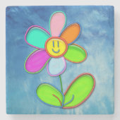 Dessous-de-verre En Pierre Mars 2020 - Désir de liberté - (Devant)