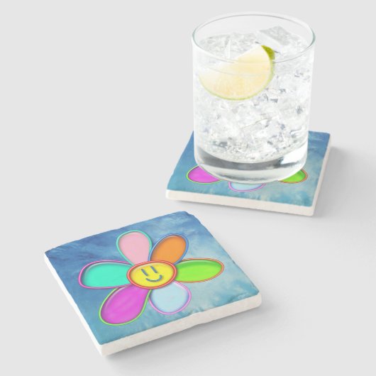 Dessous-de-verre En Pierre Mars 2020 - Désir de liberté - (Côté)