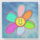 Dessous-de-verre En Pierre Mars 2020 - Désir de liberté - (Devant)