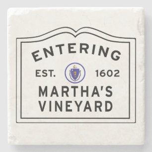 Dessous-de-verre En Pierre Martha's Vinyard Massachusetts Entrée