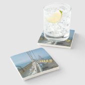 Dessous-de-verre En Pierre Massachusetts, Gloucester, Schooner Festival 3 (Côté)