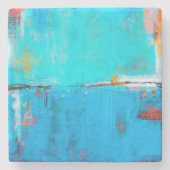 Dessous-de-verre En Pierre Matchbox Blues 5 (Devant)