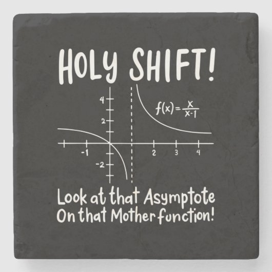 Dessous-de-verre En Pierre Mathématiques (Devant)