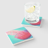 Dessous-de-verre En Pierre Méduse (Côté)