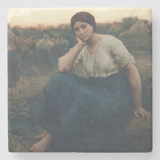 Dessous-de-verre En Pierre Même, 1860 (Devant)