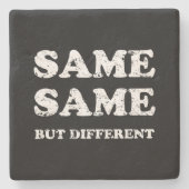 DESSOUS-DE-VERRE EN PIERRE MÊME MAIS DIFFÉRENT (Devant)