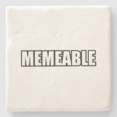 DESSOUS-DE-VERRE EN PIERRE MÉMOIRE (Devant)