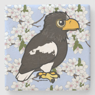 Dessous-de-verre En Pierre Mer Eagle de Birdorable Steller