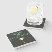 Dessous-de-verre En Pierre Mère des Margaritas Funny Cocktail Tequila (Côté)