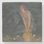 Dessous-de-verre En Pierre Mi-été (par Edward Robert Hughes) (Devant)