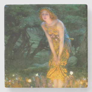 Dessous-de-verre En Pierre Midété Eve Edward Robert Hughes