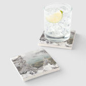 Dessous-de-verre En Pierre Milou Yellowstone (Côté)