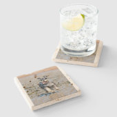 Dessous-de-verre En Pierre mini programmeur (Côté)