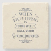 Dessous-de-verre En Pierre Modern Quote Keepsake (Devant)