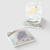 Dessous-de-verre En Pierre Moment à Budapest (Côté)