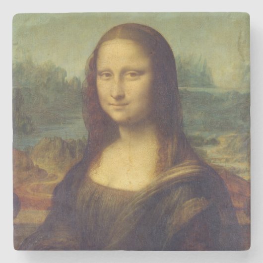Dessous-de-verre En Pierre Mona Lisa (Devant)