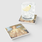 Dessous-de-verre En Pierre Monna Giovanna (par Edward Robert Hughes) (Côté)