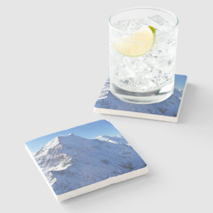 Dessous-de-verre En Pierre Mont Cook (Aoraki) Peak, Nouvelle-Zélande