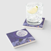 Dessous-de-verre En Pierre Montre Lune (Côté)