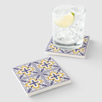 Dessous-de-verre En Pierre Moroccan Tiles Pattern #2