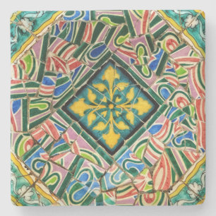 Dessous-de-verre En Pierre Mosaïques de Park Guell